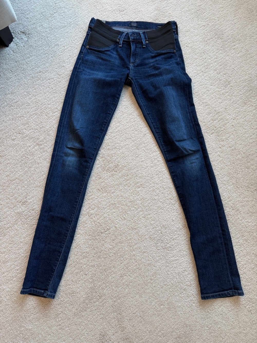 Citizens of humanity Maternity Skinny Jeans with Stretch Panel
